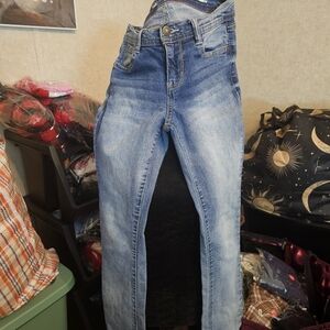 Wallflower Denim Blue Straight Leg Jeans